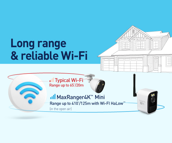 From Gates to Garages, Monitor Everything Within 410ft/125m