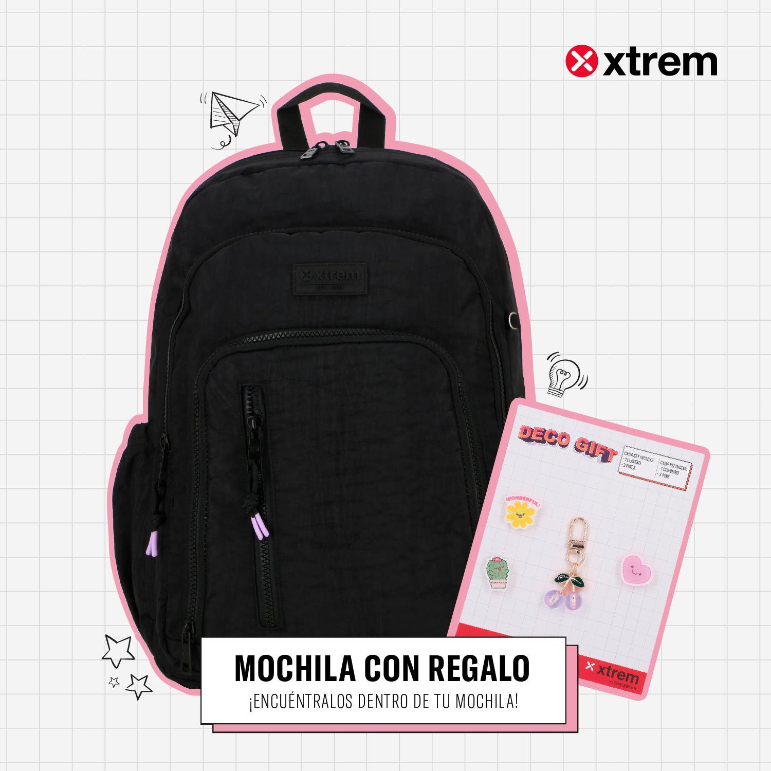 Duncan　MKT-PC Mochila para notebook 15
