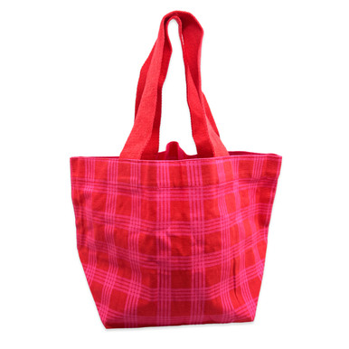 トートバッグ FOLNUA HOLIDAY CHECK TORTE BAG RED F24FWFBTO060RD00F BAG - BAG - FOLNUA