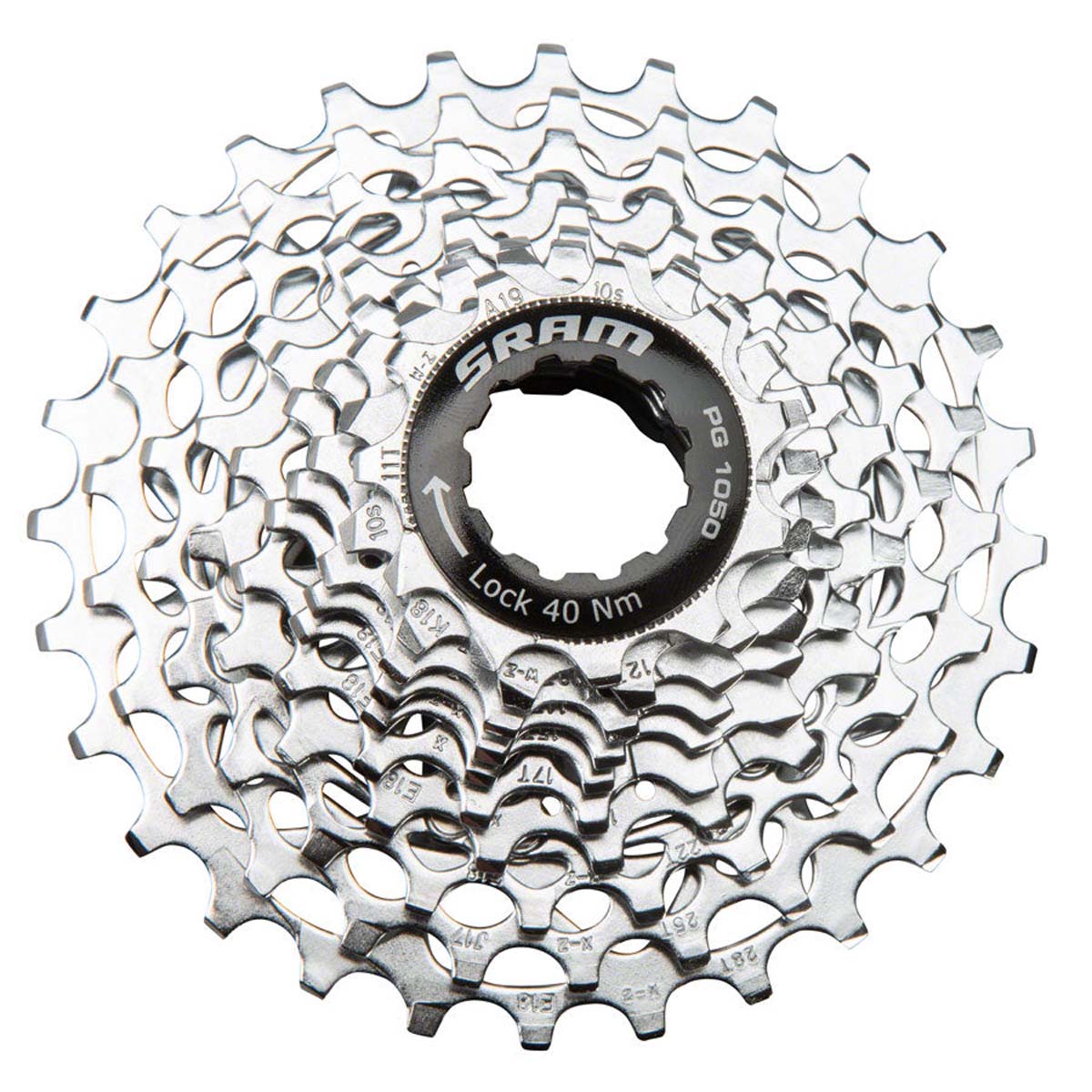 SRAM PG-1050 10 Speed Cassette - Silver